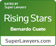 Rated By Super Lawyers | Rising Stars | Bernardo Cueto | SuperLawyers.com